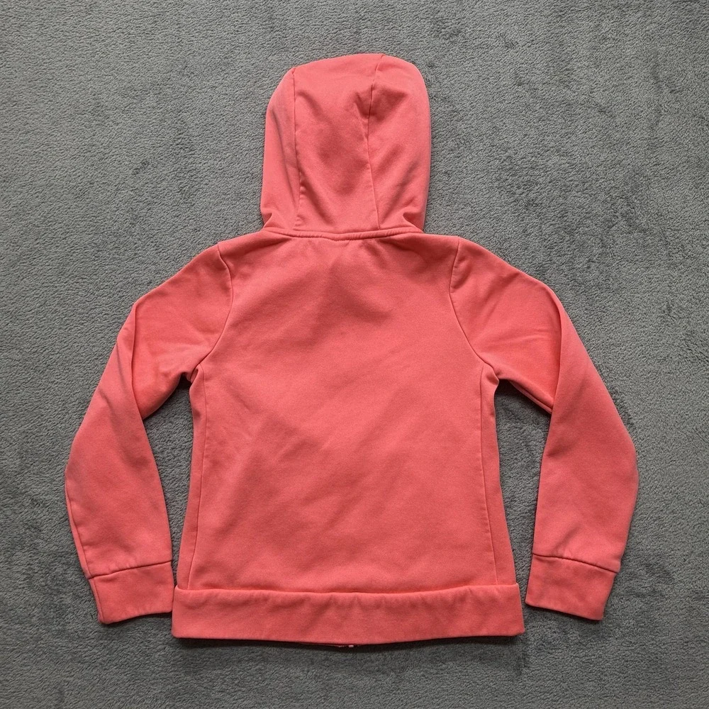 Nike Hoodie Youth Small‎ Pink Dri-FIT Full Zip Fleece Gradient Logo CJ4374-640